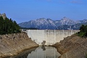 16 Poca acqua  al Lago del Fregabolgia per lavori in corso alla diga 